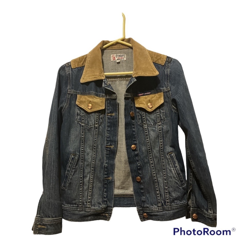 RARE VINTAGE TOMBOY JOYBOY MEDIUM DENIM CORDUROY JACKET